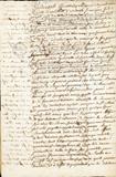 Document (Procuration de Jean D'Aillebout d'Argenteuil, tuteur des enfants de Pierre Hector D'Aillebout de Villemé, à Charlotte D'Aillebout, sa soeur, pour administrer des biens durant son absence à Louisbourg)