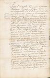 Document (Transport de congé de traite par Séraphin Marganne de Lavaltrie à Charles Séraphin, son fils, François Cottu et Jean Pothier)