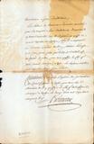 Document (Lettres royales de pardon à Jean d'Aillebout d'Argenteuil au sujet de la mort du sieur de Lamallerie, tué au cours d'une altercation)