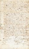 Document (Jugement contre Lepage de Ste-Claire en faveur de François Masson pour 833 livres)