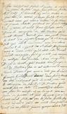 Document (Déposition et aveu de François Houlet au sujet d'un vol chez M. de Verchères, à Sandoské)