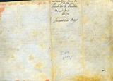Document (Concession d'emplacement dans la Commune à Mathurin Jousset dit La Loüaire)