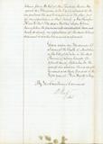 Document (Instrument for the approval of a Notarial Contract between John McNeil and the Commissioners for Gaol and Court House at Napierville, on the 12th August 1834). Page 2