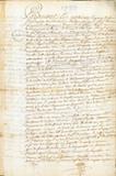 Document (Vente de droits successifs par François de Lavaltrie à Pierre de Lavaltrie)