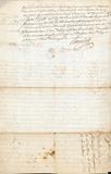 Document (Vente de droits successifs par François de Lavaltrie à Pierre de Lavaltrie)