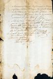 Document (Requête de Pierre Guy pour l'estimation par expertise d'une maison de la succession de Jean Lalande)