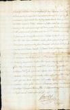 Document (Quittance à Pierre de Lavaltrie par François de Lavaltrie pour paiement de droits successifs)