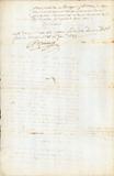 Document (Supplique de Pierre Guy pour le partage du produit de vente de maison, entre les héritiers de Jean Lalande et d'Élizabeth Garreau)