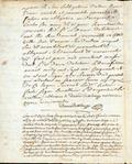 Document (Jugement de Thomas Gage annulant celui de la chambre de milice du 16 février 1761, contre Joseph Fleury Deschambault, tuteur de Charlotte de Longueuil et ordonnant une autre distribution de terres en faveur de Mlle de Gray)