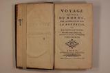 Livre (Voyage autour du monde, par la frégate du roi, La Boudeuse et la flûte L'Étoile, en 1766, 1767, 1768 & 1769 (Tome I)). Page de titre