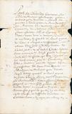 Document (Concession de 30 arpents à Jacques Archambault)