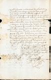 Document (Concession de 30 arpents à Jacques Archambault)