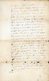 Document (Concession de terre de 2 arpents sur 30, au Cap de Varennes par Pierre Boucher à François Haupain)