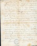 Document (Arpentage de la terre de Joseph Gauthier, à Ste-Anne du Bout-de-l'Île)