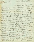 Document (Lettre de William Grant à Richard Dobie)