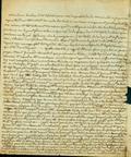 Document (Lettre de Chartier de Lotbinière à Frs. Baby)