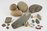 Collection d'objets du site archéologique de l'Île-aux-Tourtes