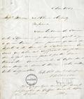 Document (Lettre de A. A. Dorion à Moreau, Leblanc et Cassidy)