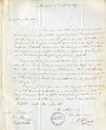 Lettre d'É. P. Taché au colonel William Berczy, page 1