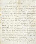 Lettre de Charlotte Berczy à son fils William, page 1