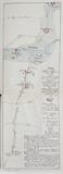 Document (Ma Saberdache (bleue)). « Plan du chemin entre l'Acadie et Odell-Town », fiche V-77