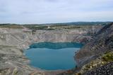 Mine Lac d'amiante. Excavation