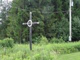 Croix de chemin à l'intersection de la route des Hamann et du rang du Lac-aux-Grelots