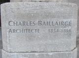 Épigraphe de Charles Baillairgé