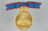 Médaille (Médaille du Collège de Montréal). Vue avers