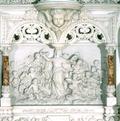 Maître-autel. Vue de détail, bas-relief est, l'Assomption de la Vierge