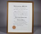 Document (Doctorat Honoris Causa en médecine décerné à Maude Abbott)