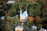 Église de Notre-Dame-de-la-Visitation. Vue aérienne