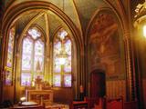 Décor intérieur de la chapelle de l'archevêché de Sherbrooke