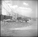 Pêche en broche à Saint-Vallier - 1944