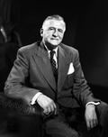Lucien Borne, maire de Québec de 1938 à 1953 / Photo Gaby (Gabriel Desmarais) - 25 avril 1953