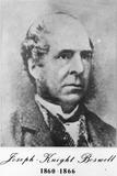 Photo de Joseph Knight Boswell alors qu'il est maire de Bergerville dans l'ancienne ville de Sillery. Il rempli cette fonction entre 1860 et 1866.