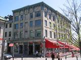 Magasin-entrepôt Thomas-Tiffin. Vue latérale