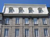 Hôtel La Prairie. Détail. Vue avant
