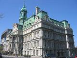 Hôtel de ville de Montréal. Vue latérale