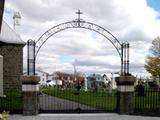 Cimetière de Saint-Jean-Chrysostome. Vue avant