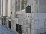 Plaque du palais de l'intendance. Vue d'ensemble