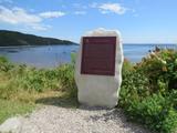 Plaque de Tadoussac. Vue générale