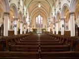 Église de Saint-Édouard. Vue intérieure