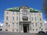 Palais épiscopal de l'Évêché de Québec. Vue avant