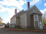 Église de Saint-Joseph-de-Kamouraska. Vue d'angle