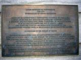 Plaque de Marie-Catherine de Saint-Augustin. Vue avant