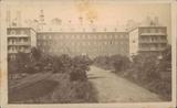 Aile de la Procure. Quartier Vieux-Québec - Rue Sainte-Famille - Séminaire de Québec -  - Vue du côté jardin, 1868, Collection initiale, P600,S6,D1,P382, (Tiré de www.banq.qc.ca)