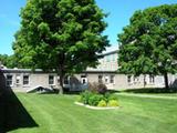 Aile de l'infirmerie du Précieux-Sang de l'Hôpital général de Québec. Vue latérale