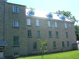 Aile Notre-Dame-des-Anges de l'Hôpital général de Québec. Vue arrière