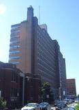 Ailes D et E de l'Hôpital général de Montréal. Vue avant